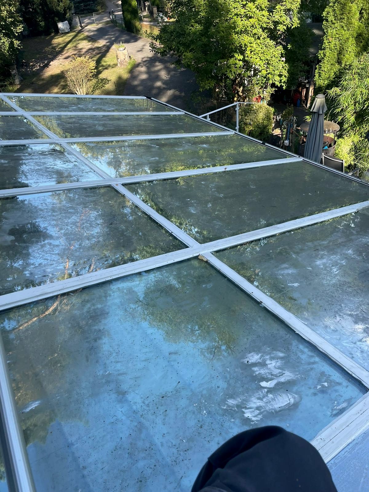 Fensterreinigung im Büroobjekt